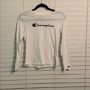 Champion long sleeve tee worn once